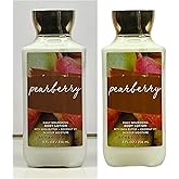 Bath & Body Works Body Lotion Pack of 2, 8oz Each (Pearberry)