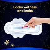 Always Ultra Secure Night Sanitary Pads with Wings Size 5 8pk view 4