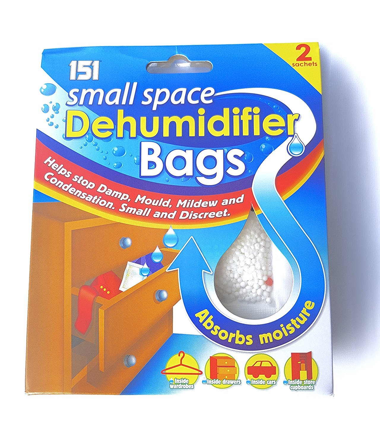 3 x 2pk Small space dehumidifier bags Amazon.co.uk DIY & Tools