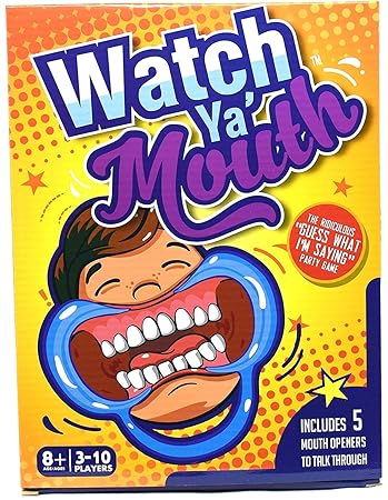 Buy Chocozone Watch Your Mouth Mouthpiece Challenge Game For Families And Kids 8 Years And Up Includes 5 Mouthpieces Online At Low Prices In India Amazon In