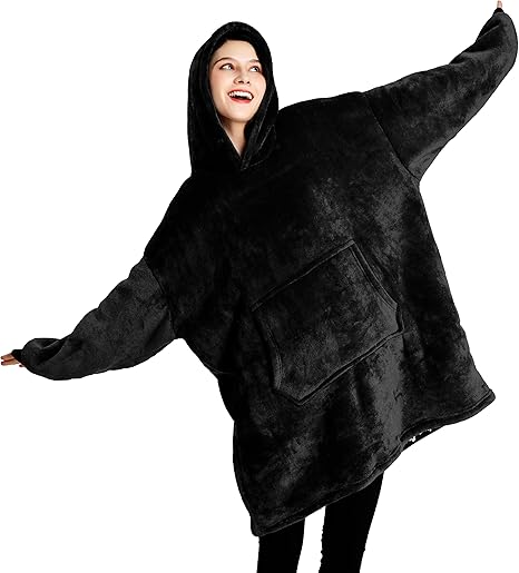sherpa oversized hoodie