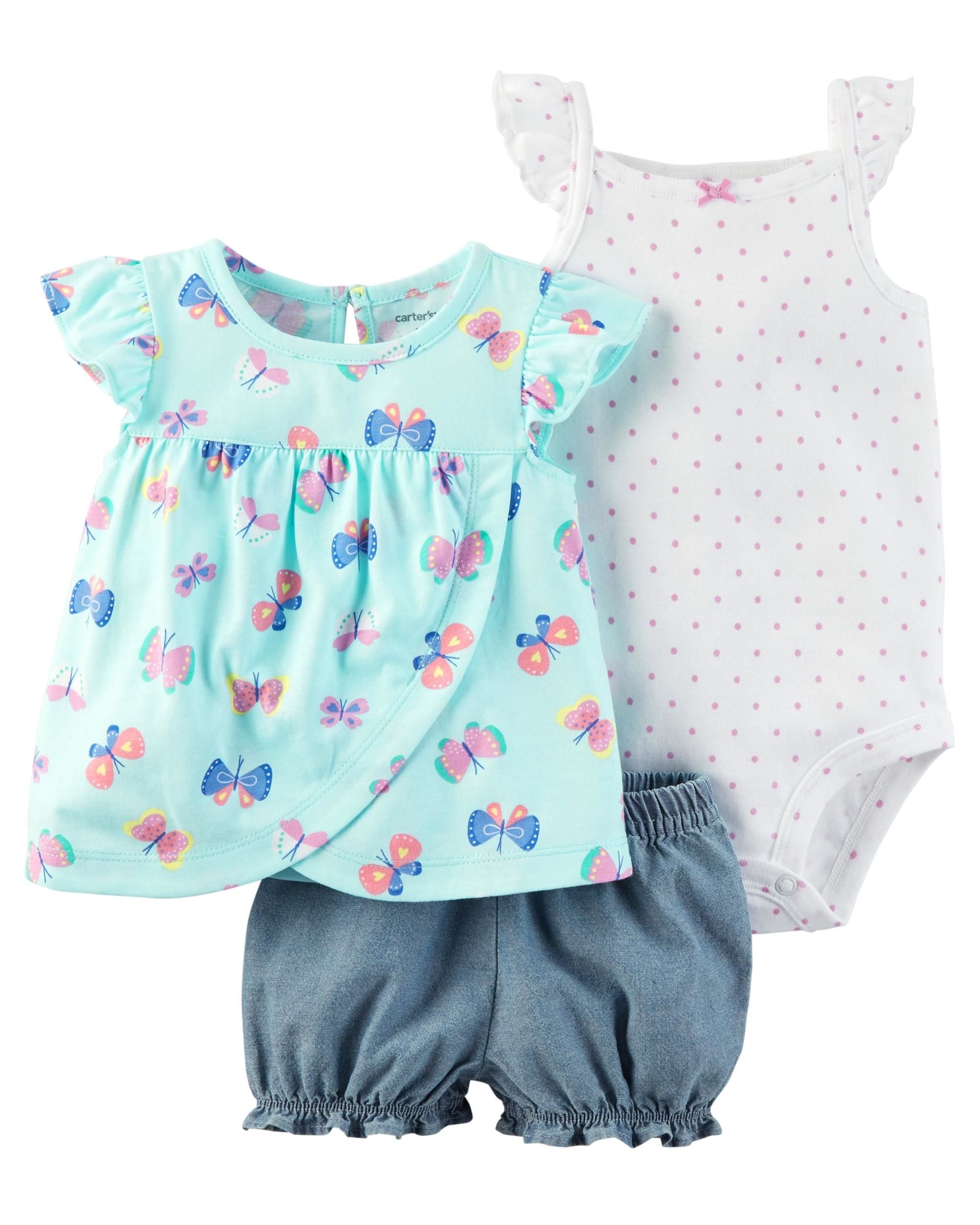 baby girl 3 piece outfit