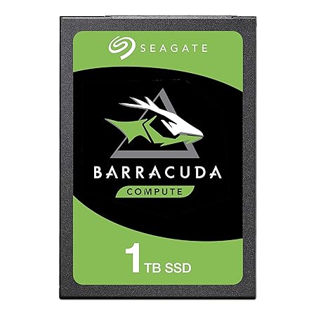 Seagate Barracuda SSD 1000 GB, interne SSD (Solid State Disc für PC & MAC bis zu 540MB/s schnelles Laufwerk)