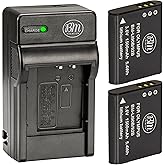 Pack of 2 LI-90B LI-92B Batteries & Charger for Olympus Tough SP-100 IHS, TG-1 iHS, TG-2 iHS, TG-3, SH-50 iHS, XZ-2 iHS Digit