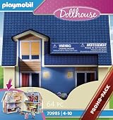 Playmobil 70985 City Life Take Along Doll House with 4 Rooms 64-Piece Set view 3