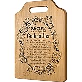 Godmother Gift, Godmother Gifts from Godchild, God Mother Gifts for Women, Godmother Christmas Gifts, Godmom Gift for God Mom Christmas Mothers Day Birthday, Cute Godmother Proposal Gift Cutting Board