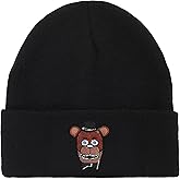 Five Nights at Freddy's Freddy Embroidery On Acrylic Knit Standard Cuff Beanie