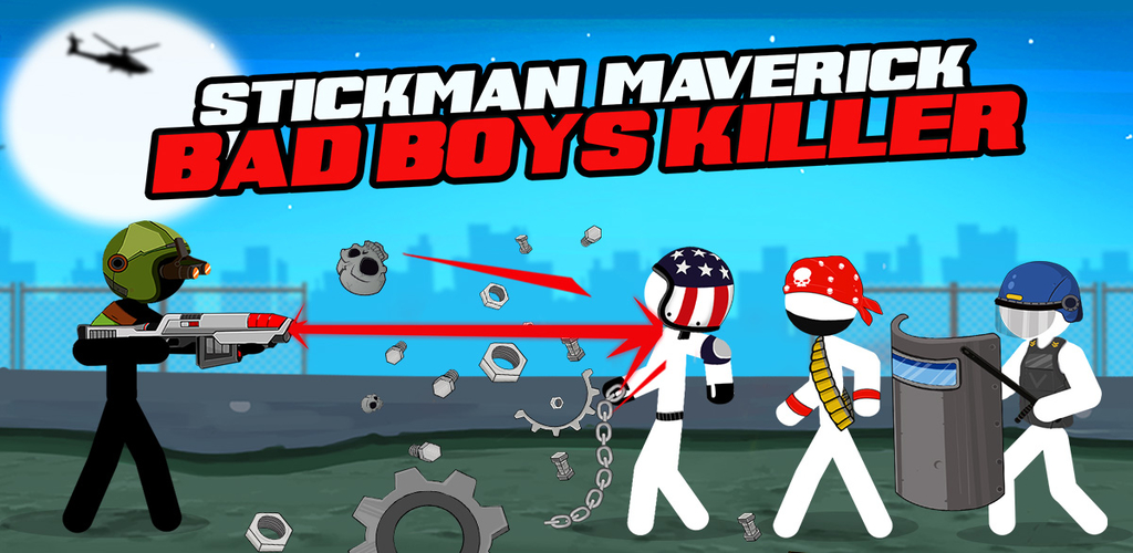 Stickman maverick bad boys for Android