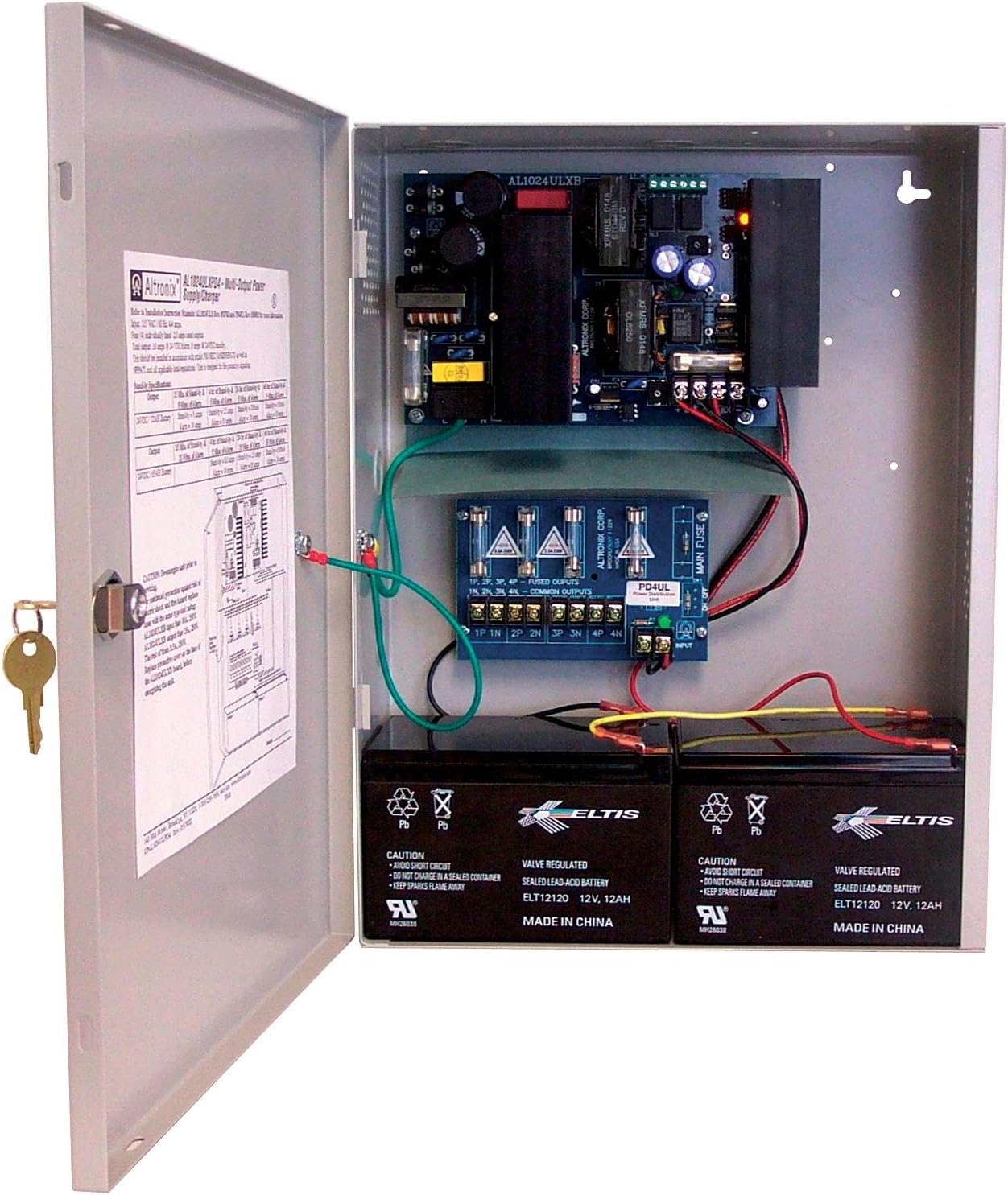 Power Supply 4 Fuse 24VDC 10A Computers & Accessories