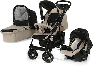 Hauck 153208 Shopper Trioset - Almond/Caviar