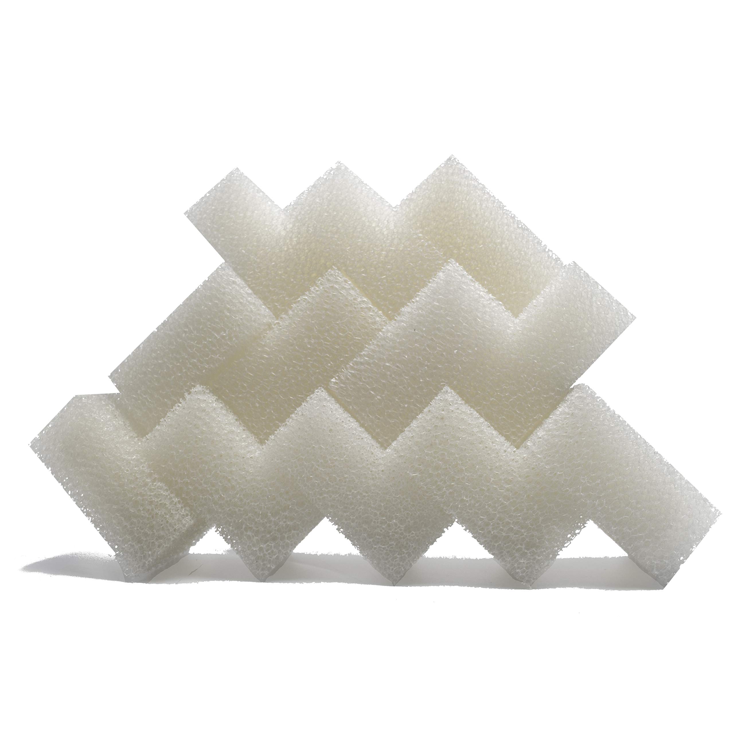 LTWHOME Compatible Foam Filters Suitable For Interpet PF MINI Internal Filter(Pack of 12)
