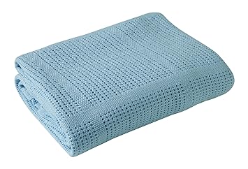 blue cellular blanket
