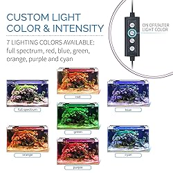 hygger Advanced LED Aquarium Light with Timer, 24/7