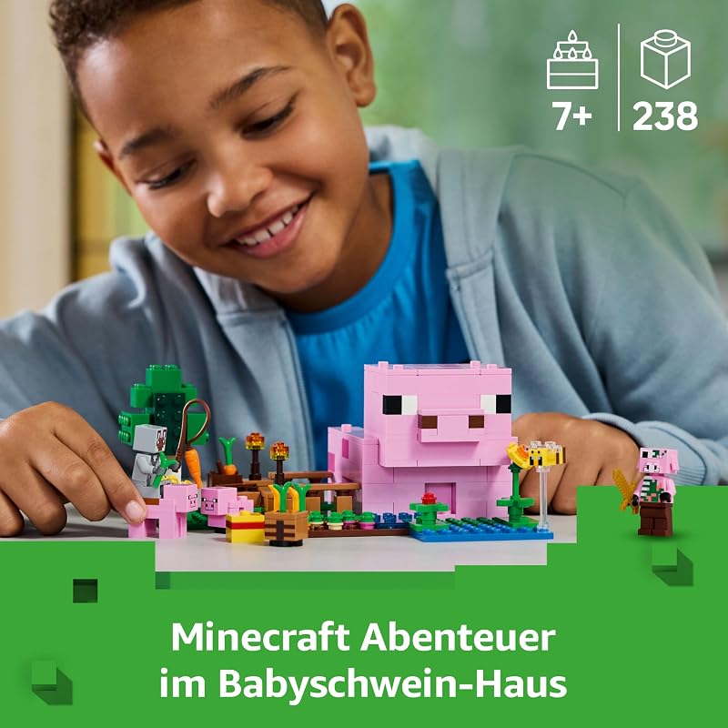 Minecraft Das Babyschwein-Haus 21268