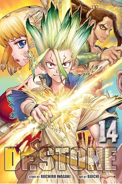 Dr Stone Vol 14 Volume 14 Inagaki Riichiro Boichi Amazon Com Au Books