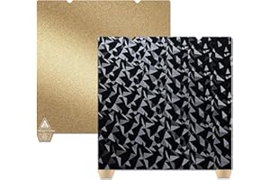 Wefuit 3D Printer Build Plate 235 x 235mm Spring Steel Print PEO PEI Surface HeatingBed PLA Plate for Creatily K1/K1C/Ender-3 S1 /Ender-3 S1 Pro/Ender-3 V3 KE/Ender-3 V3 SE/Ender-5 S1