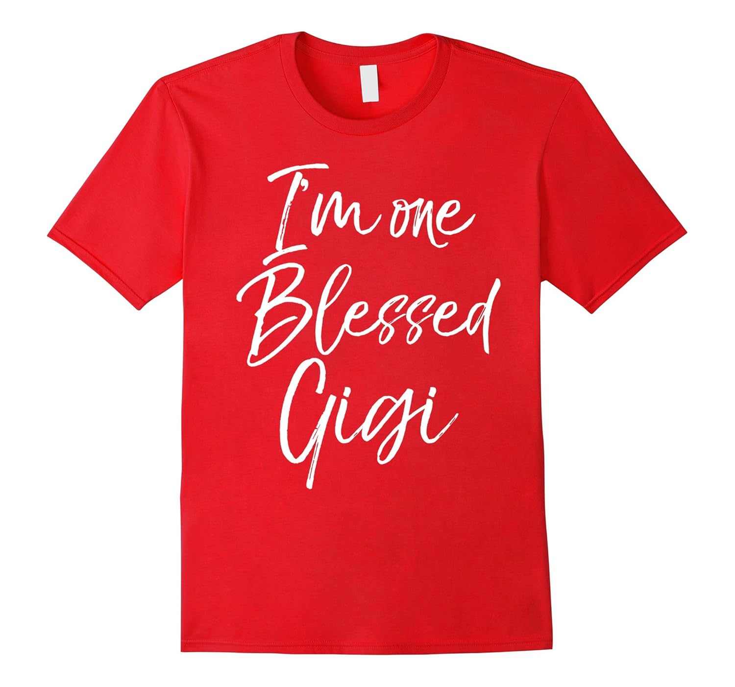 I'm One Blessed Gigi Shirt Fun Cute Christian Christmas Tee-Rose