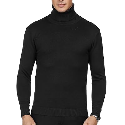 Pull Col Roulé Pour Homme - Coupe Ajustée, Maille Fine, Viscose/polyester, Paul Jones