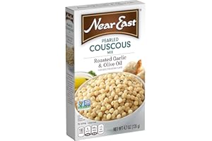 Near East Pearled Couscous Roasted Garlic & Olive Oil, 4.7 Oz