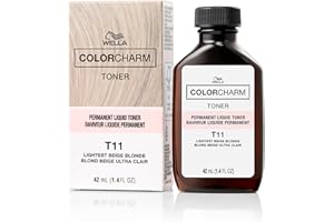 COLORCHARM Permanent Liquid Hair Toners | Neutralize Brass | Healthy-Looking Blondes Tones | Vegan & Free of Parabens | 1.4 o