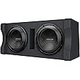 Kenwood P-W3021D Dual 12" Loaded Subwoofer Enclosure