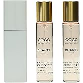Coco Mademoiselle by Chanel for Women, Set (Eau De Toilette Spray 0.7 Ounce, Two Eau De Toilette Refills, 0.7 Ounce Each)