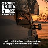 Pro-Kleen Organic Caravan Toilet Chemical Fluid Rinse 2L Eco-Friendly view 4