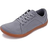 WHITIN Men's Wide Canvas Barefoot & Minimalist Shoes | Zero Drop Sole