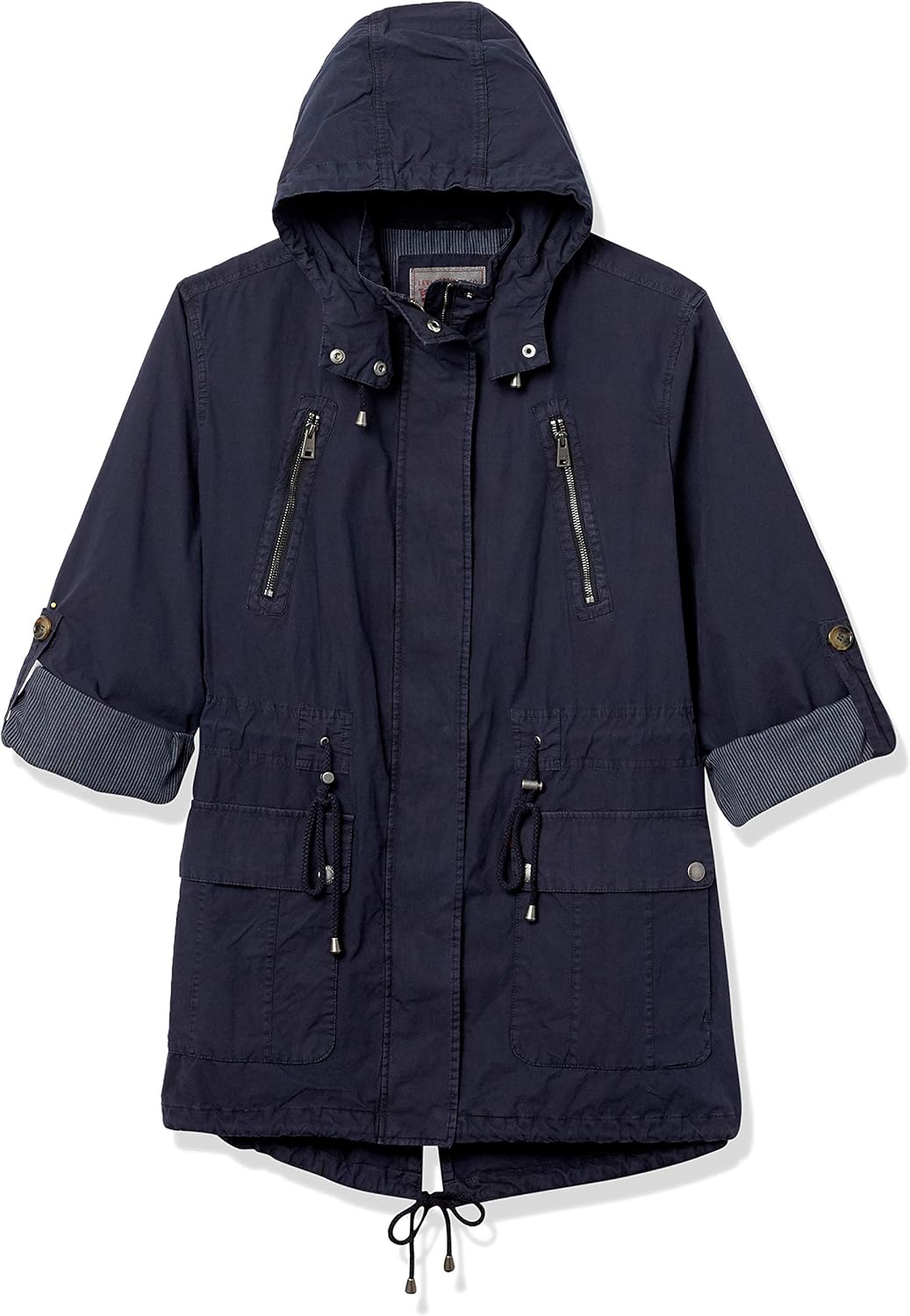 Levi's Women's Cotton Hooded Anorak Jacket (Standard & Plus Sizes) at