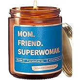 Friendship Gift for Women | Lavender Vanilla Scented Candle for Women, 100% Soy Wax | Empowering Candle for Her for Christmas or Birthday | Empowerment Present Ideas for Mom, Coworker, Best Friends