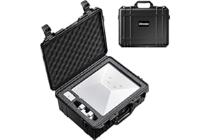 UBeesize Starlink Mini Case, Waterproof Hard Protective Case with Precision Cut Foam for Starlink Mini Satellite Dish and Accessories Storage, Portable Carrying Case for RV Traveling and Camping