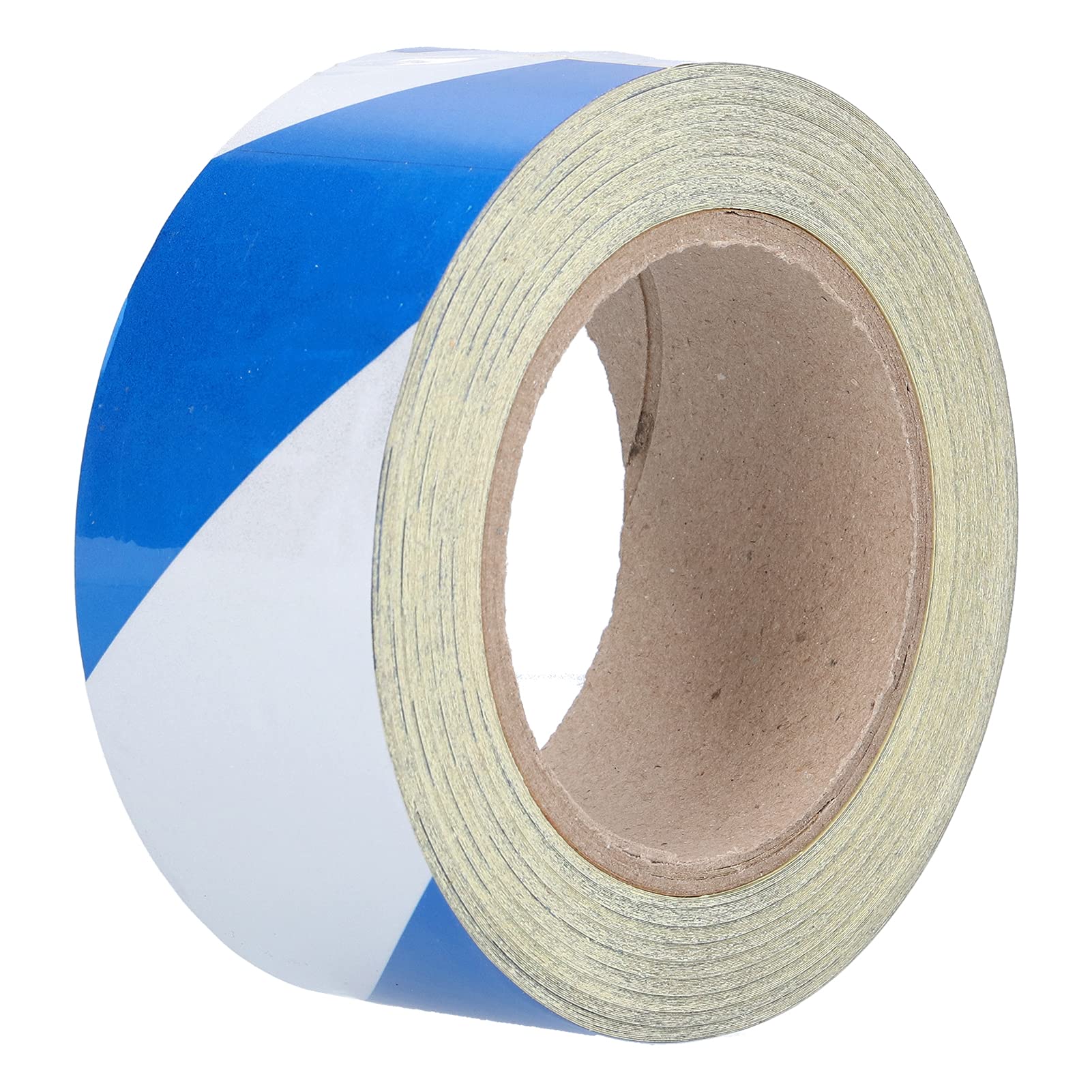 mumisuto Hazard Warning Tape, 50 mm * 30 m Delimit Tape, Blue Caution Tape Roll for Workplace/Danger Areas