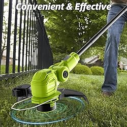 JAGROM 12-inch 20V Cordless String Trimmer with