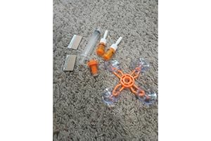 BLUTOKS Upgraded Windshield Repair Kit for Chips and Cracks – Instant Fix for Chips, Cracks, and Bullseyes, High-Pressure Resin Injection Glass Windshield Crack Repair Kit for Long-Lasting (Orange)