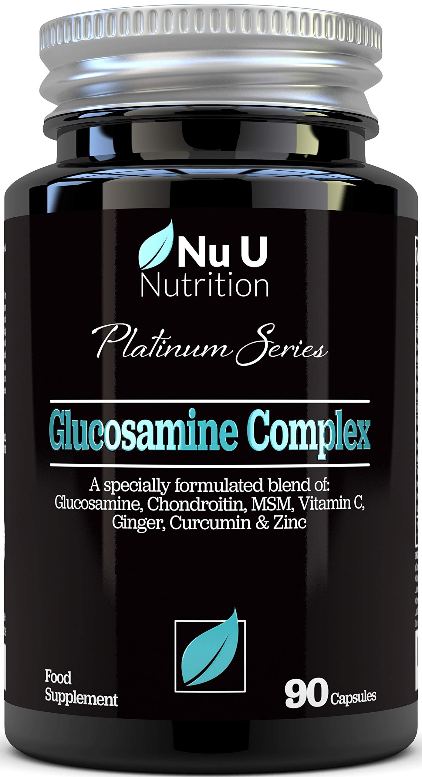 Glucosamine and Chondroitin, MSM, Vitamin C, Ginger, Turmeric Curcumin