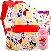Disney Snow White Backpack - Large 16" Snow White and the Seven Dwarfs Backpack | Disney School Supplies for Kids