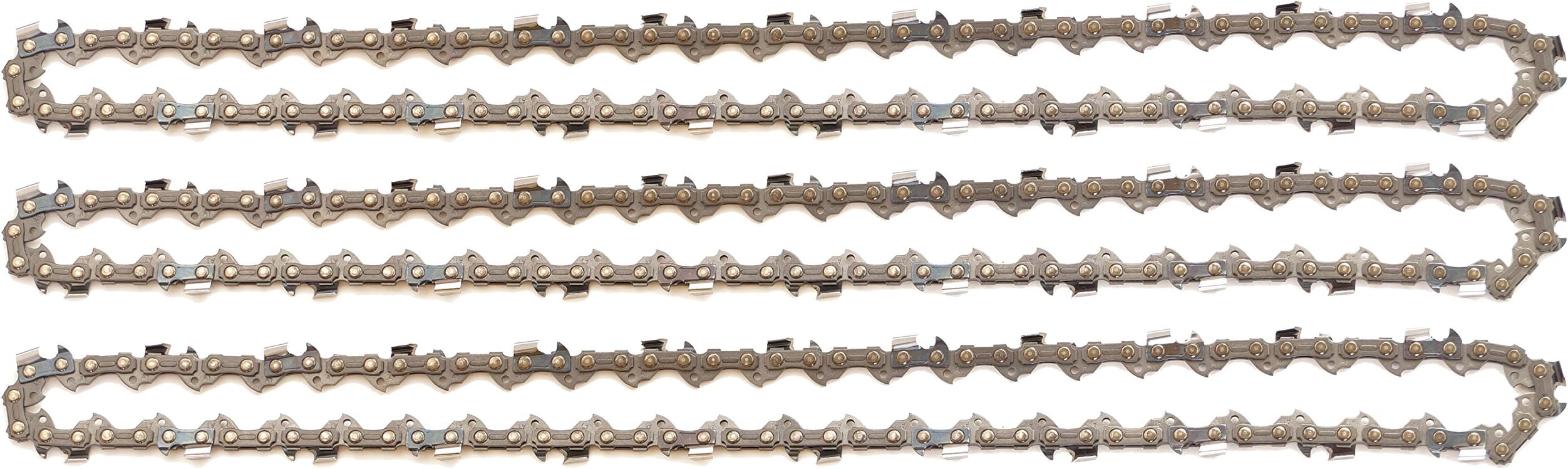 3 tallox Saw Chains 3/8" Pitch .050" 1.3 mm Gauge 50 Links 14" 35 cm fits Stihl and Other Chainsaws
