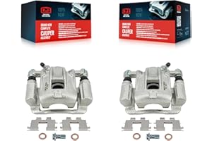 CMX Rear Disc Brake Caliper Assembly Left Right Side (Driver Passenger) Kit Replacement For 2001-2006 Hyundai Santa Fe KBC-10