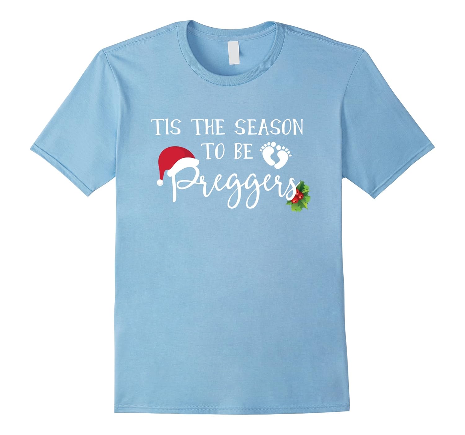 Pregnant Christmas shirt - Tis the Season to be Preggers-ANZ