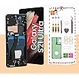 OLED for Samsung Galaxy S21 Ultra 5G LCD Screen Replacement for Samsung S21 Ultra Touch Digitizer Screen Display Assembly with Frame Toolkits G998U G998B/DS Black