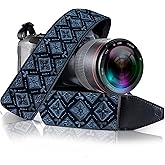 Art Tribute Camera Strap for All DSLR and Mirrorless Cameras. Add Your Name Or Initials Make It a Personalized Gift