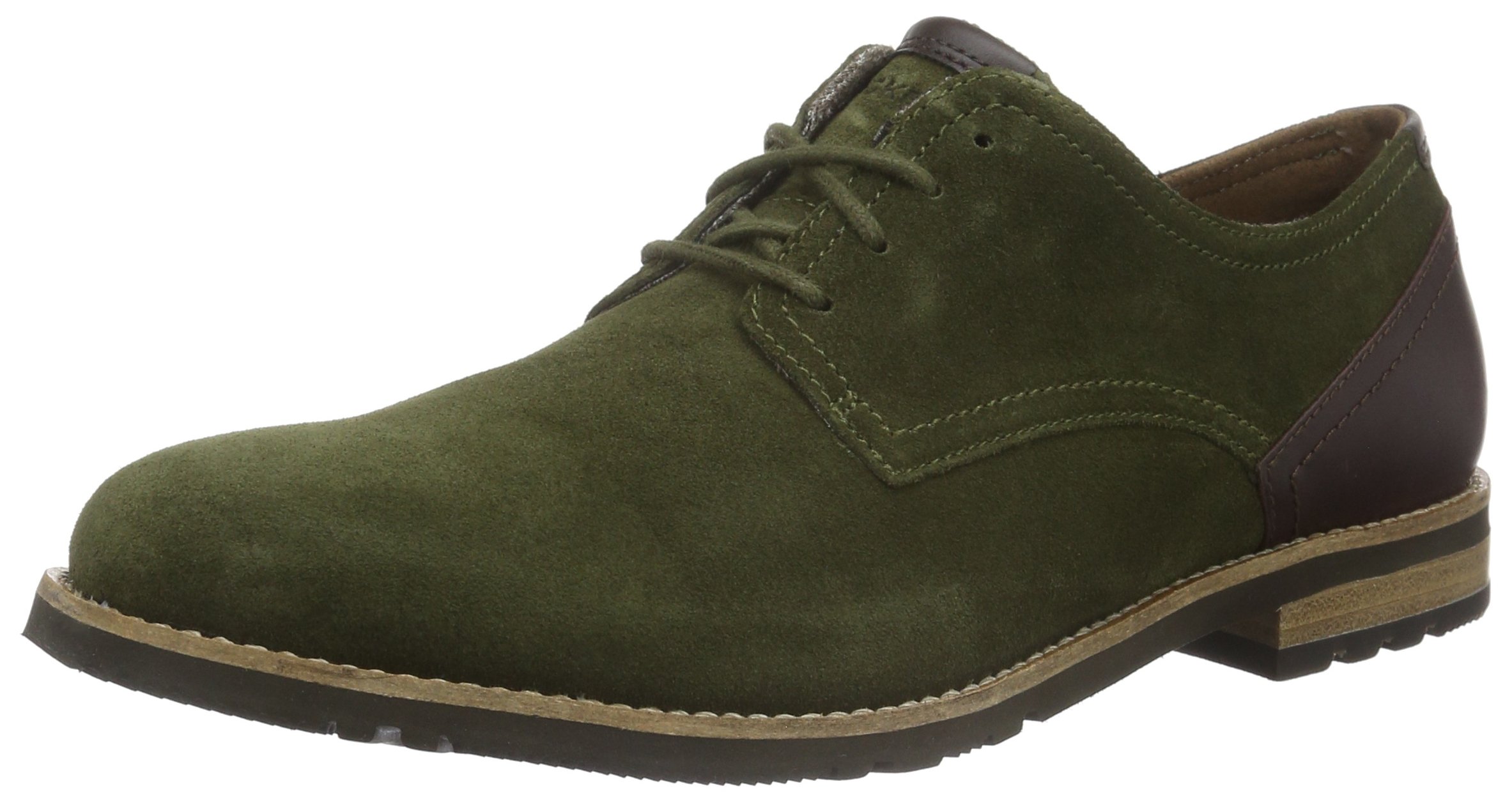 Rockport Ledge Hill Too Plain Toe Blucher, Men's Derby Lace-Up, Green (Beech), 9 UK (43 EU)