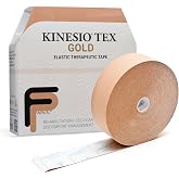 Kinesio Taping - Elastic Therapeutic Athletic Tape Tex Gold FP - Bulk Roll - Beige &ndash; 2 in. x 103 ft