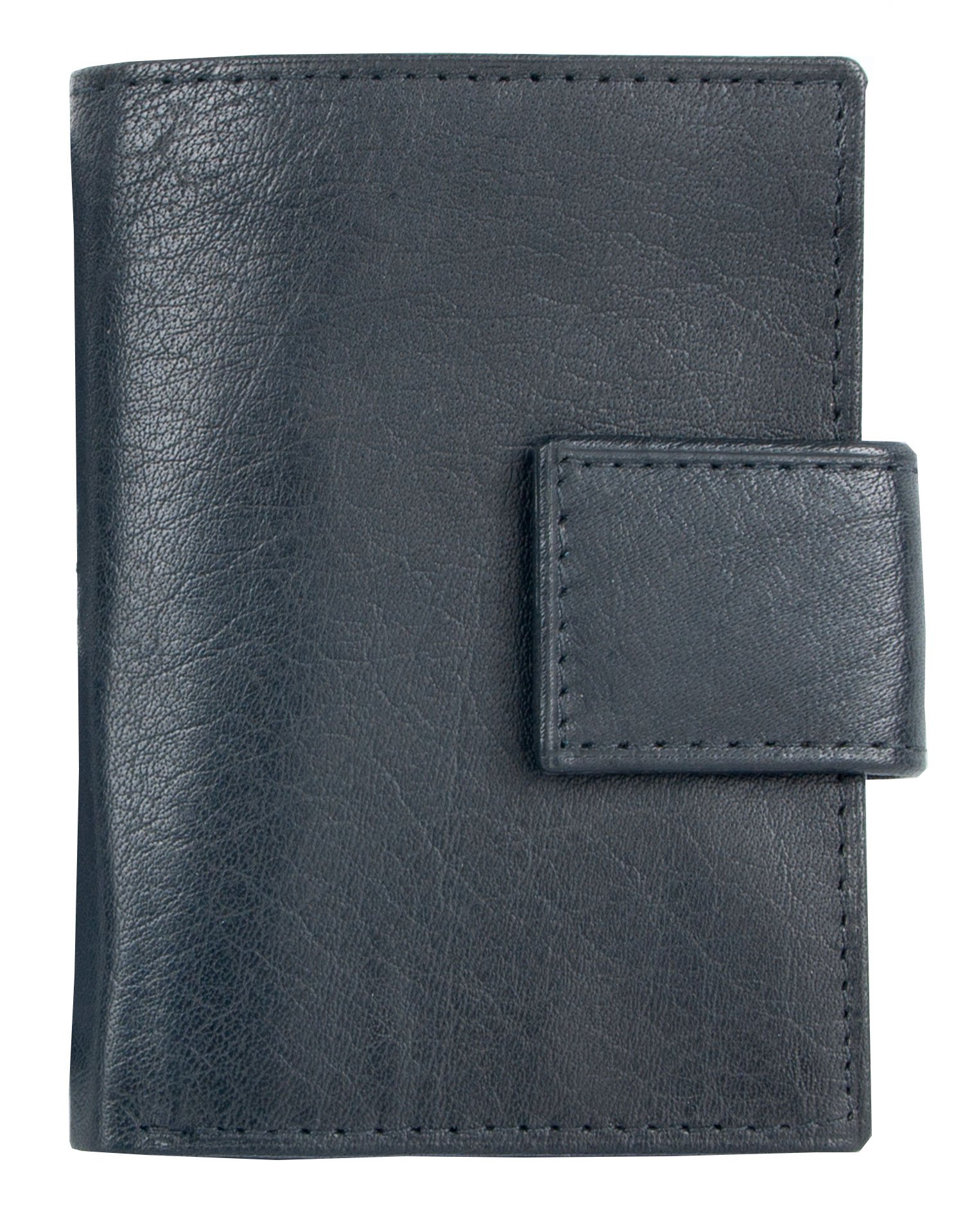 Kristy.X Genuine Leather Credit Card Holder for 14 Cards And Banknotes