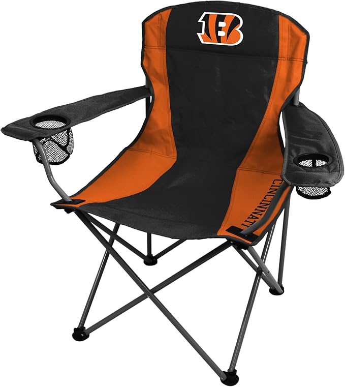 Coleman NFL Cincinnati Bengals Quad Chair Sports Fan
