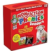Nonfiction Phonics Readers SET 1: Short Vowels, Blends & More (Single-Copy Set)