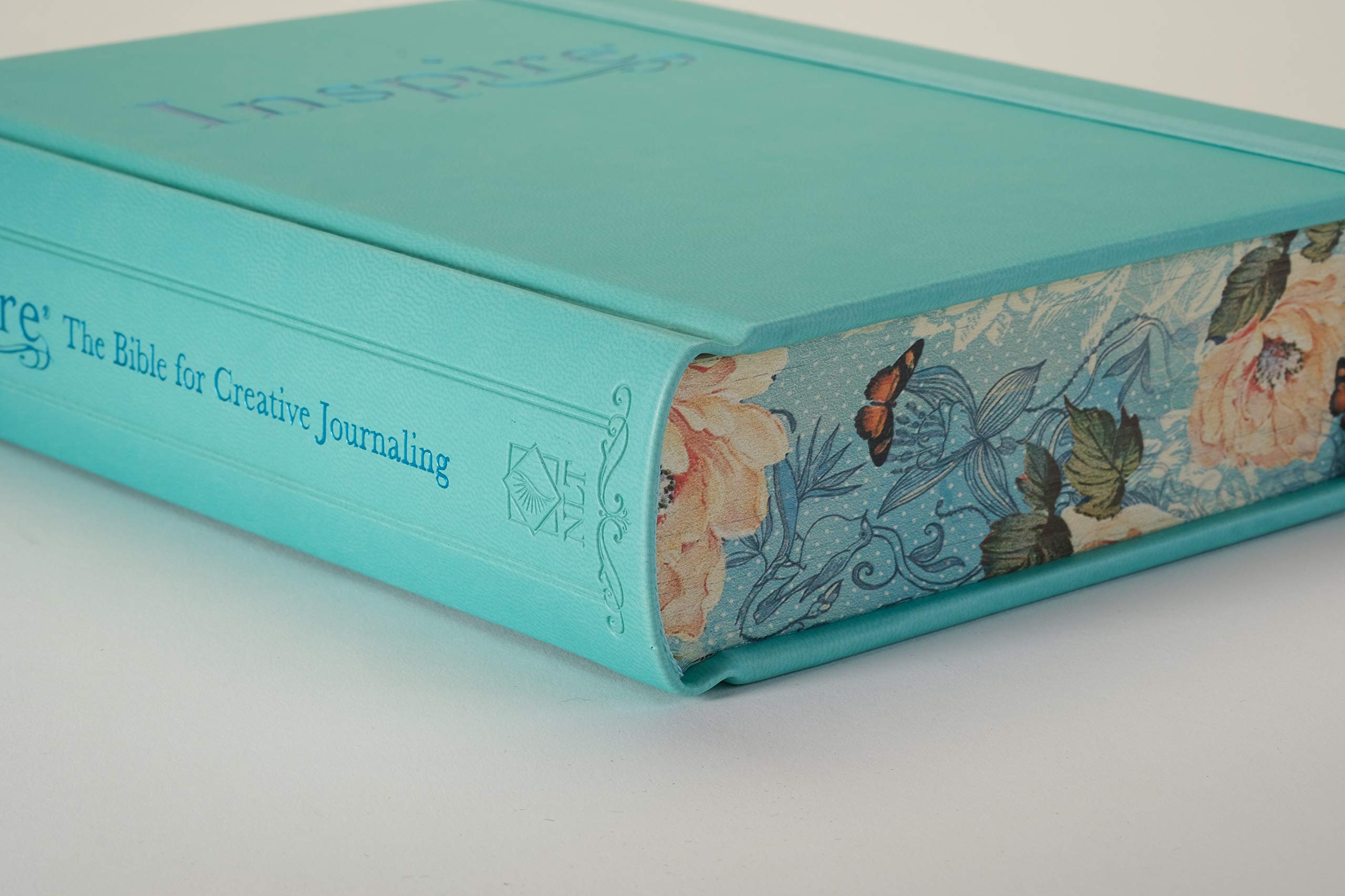 Tyndale NLT Inspire Bible (Hardcover, Aquamarine): Journaling Bible with Over 400 Illustrations to Color, Coloring Bible with Creative Journal Space - Religious Gift that Inspires Connection with God Tyndale NLT Inspire Bible (Hardcover, Aquamarine): Journaling Bible with Over 400 Illustrations to Color, Coloring Bible with Creative Journal Space - Religious Gift that Inspires Connection with God 