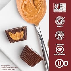 JUSTIN'S Organic Mini Dark Chocolate Peanut Butter