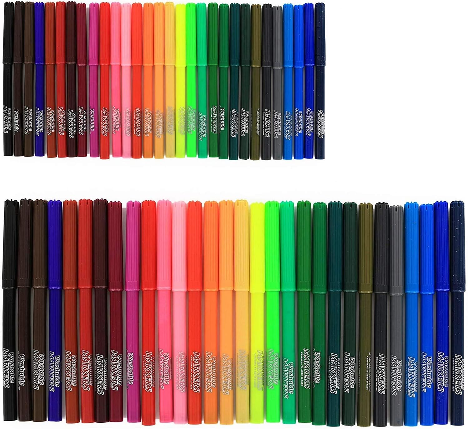 Emraw 30 Fijne Lijn Wasbare Aquarel Markers Droog Wissen Marker Wisbaar Whiteboard Marker Pennen Beitel Tips Diverse Kleuren Comfortabele Greep Wit Board Pennen 2 Pack Amazon Nl