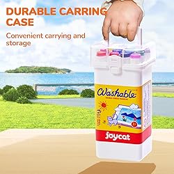 JoyCat Water Based 12 Colors Dual Tip Markers for